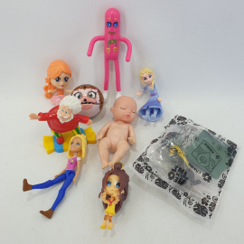Набор различных сувенирных небольших фигурок-игрушек, 9 штук